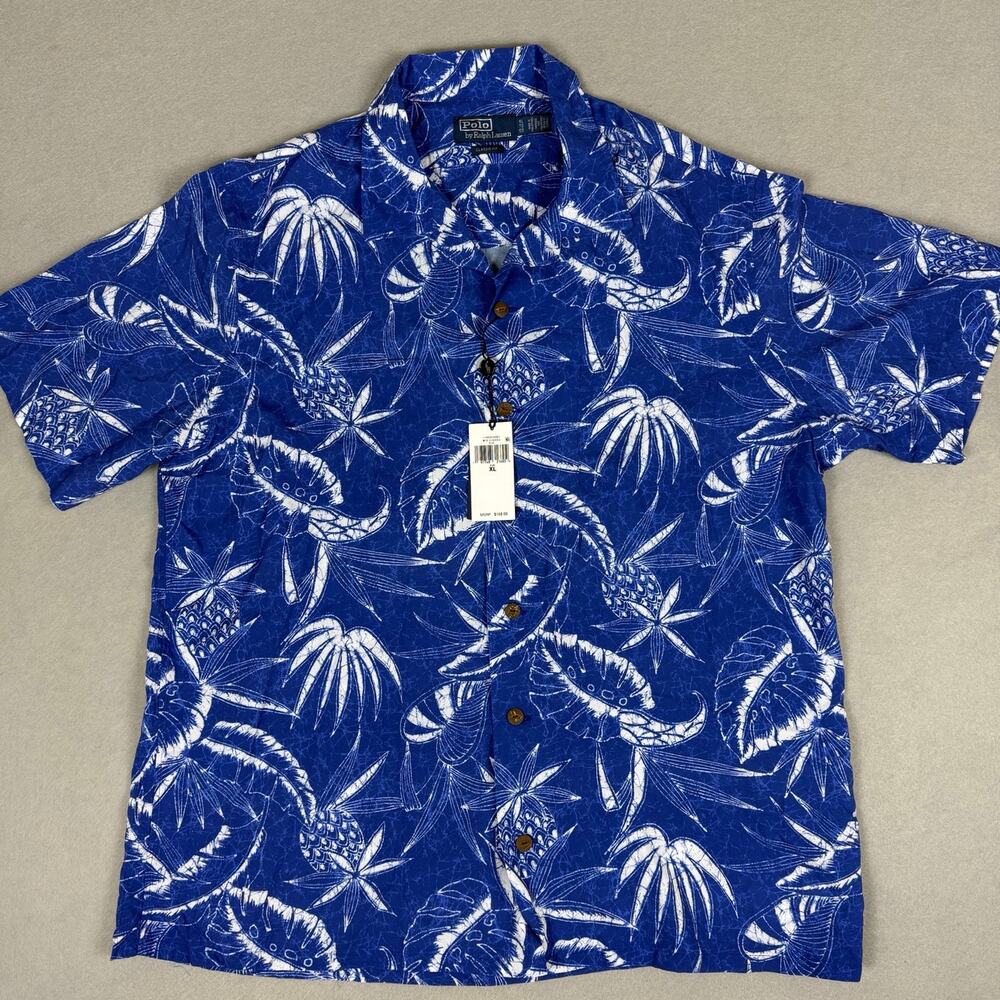 Polo Hawaiian shirt size men’s XL
